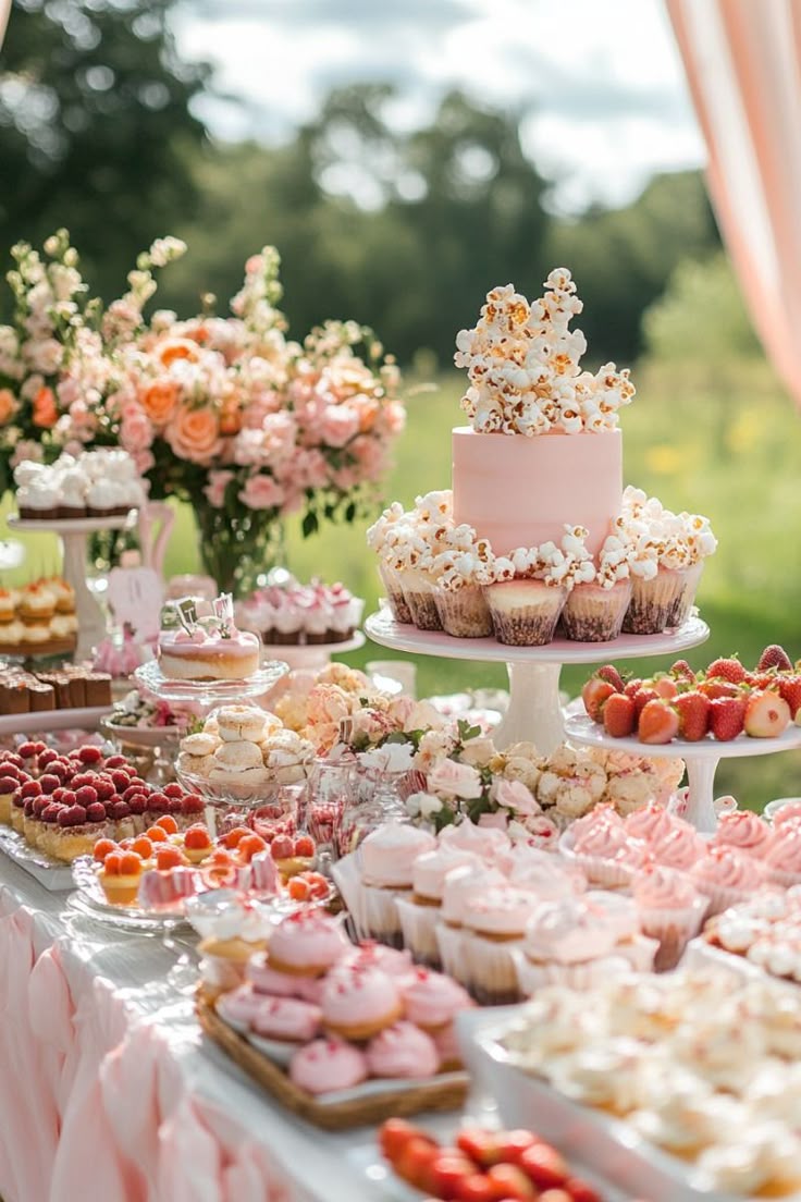 Wedding dessert table