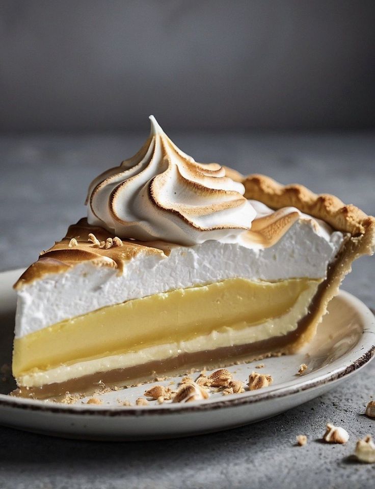 Lemon meringue tart
