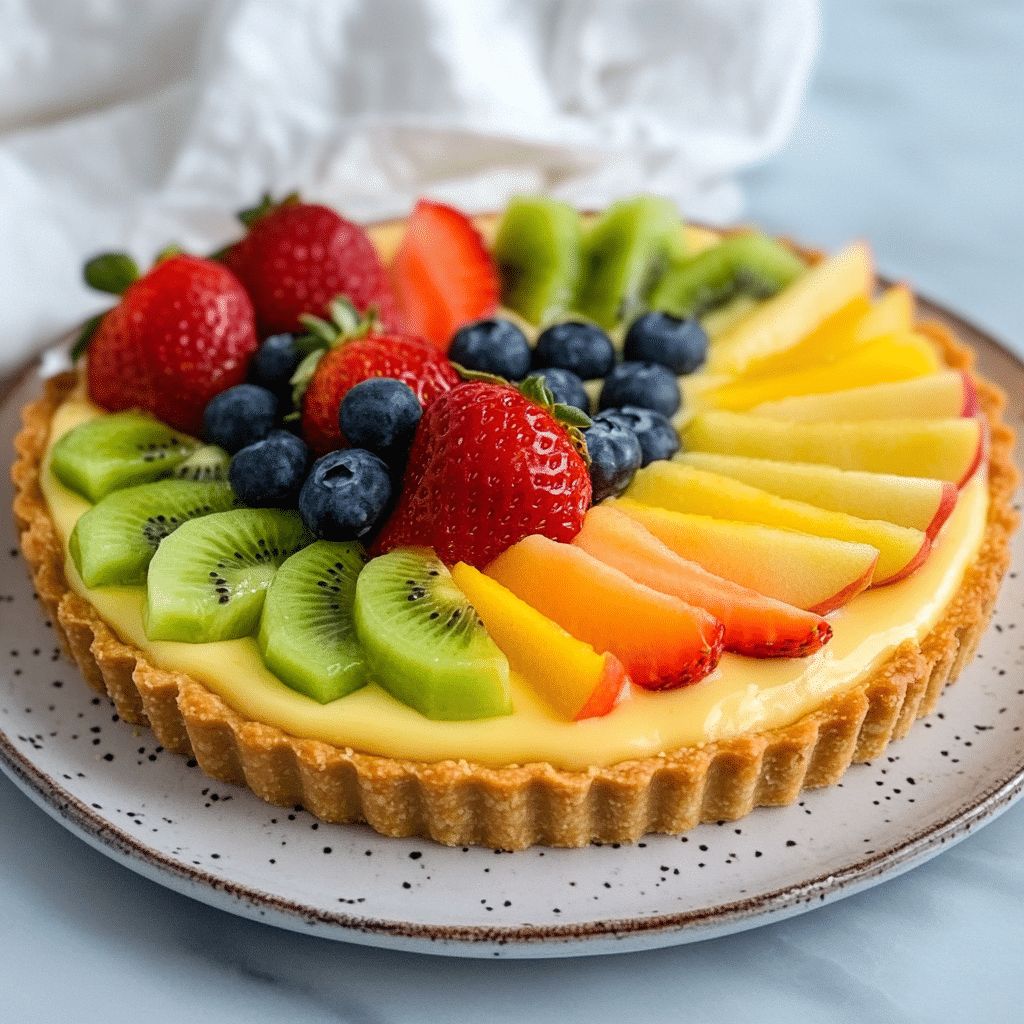 Fresh fruit tart