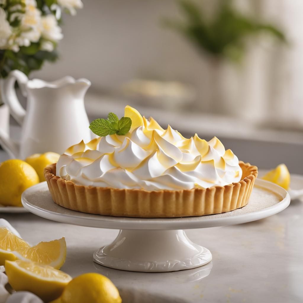 Lemon meringue tart
